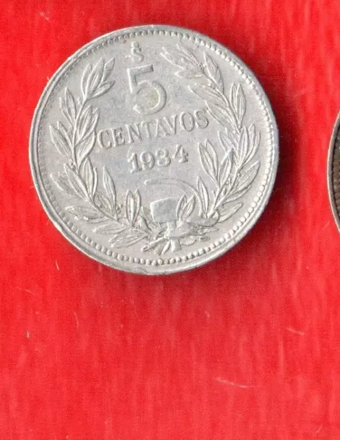 Chile 5 Cents 1934