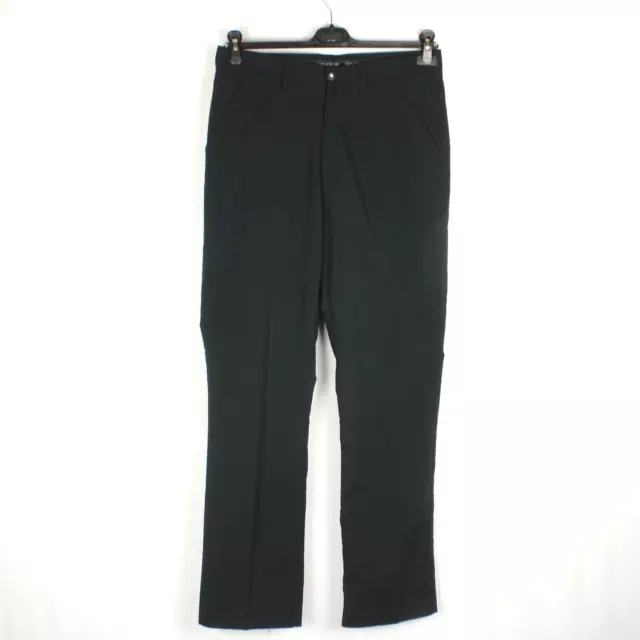 Galvin Green Homme Pantalon Taille W32 L32 Noir Polyester Braguette Zip k8237