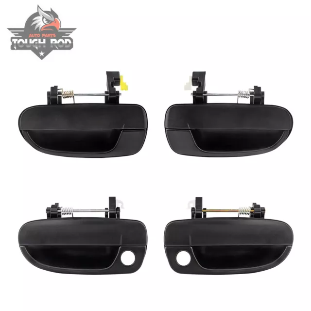 4x For 2000-06 Hyundai Accent Outer Front Rear Left Right Door Handles W/O bezel