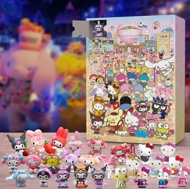 MELODY 2024 CHRISTMAS Advent Calendar Kuromi Countdown 24 Days Sanrio