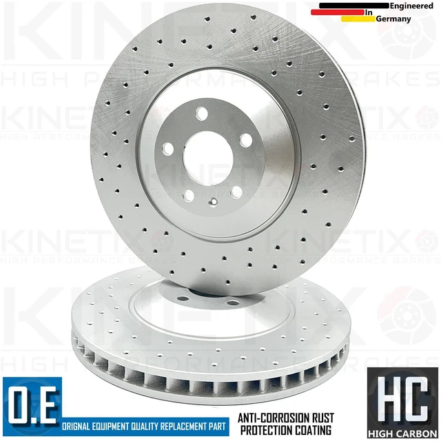 Disques De Frein Avant Audi A7 Q7 SQ7 4.0 TDi – Paire Neuve Originale 375mm – 5 Trous