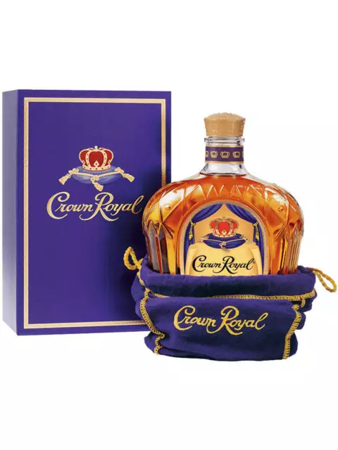 Crown Royal Fine De Luxe Blended Canadian Whisky 1L