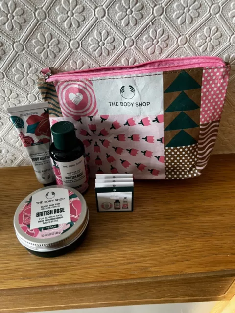 BNIBag - THE BODY SHOP ‘British Rose’ Mini Gift Set