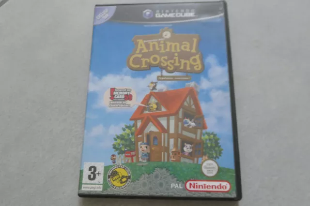 BOÎTE + NOTICE Gamecube - ANIMAL CROSSING (PAS de jeu / NO game)