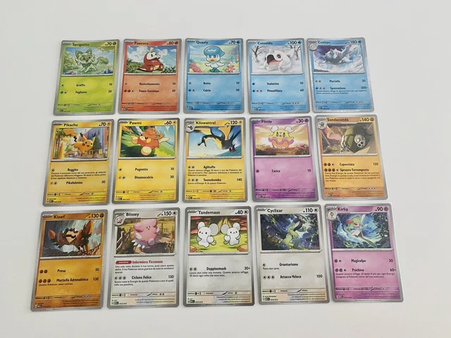 Set Completo Pokemon McDonald’s 2023 ITA