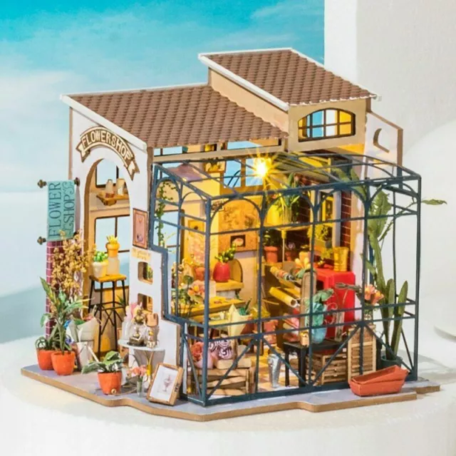 Rolife DIY Wooden Doll House Model Kits Miniature Home Decoration Xmas Gift