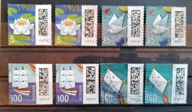 Bund BRD 2021/22* Welt der Briefe 5-160ct, aus Mi 3644-3654 sk+nk - gestempelt