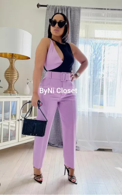 Zara clearance pantaloni lilla