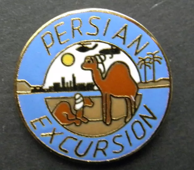 Operation Desert Storm Gulf War Veteran Persian Excursion Lapel Pin Badge 1 inch