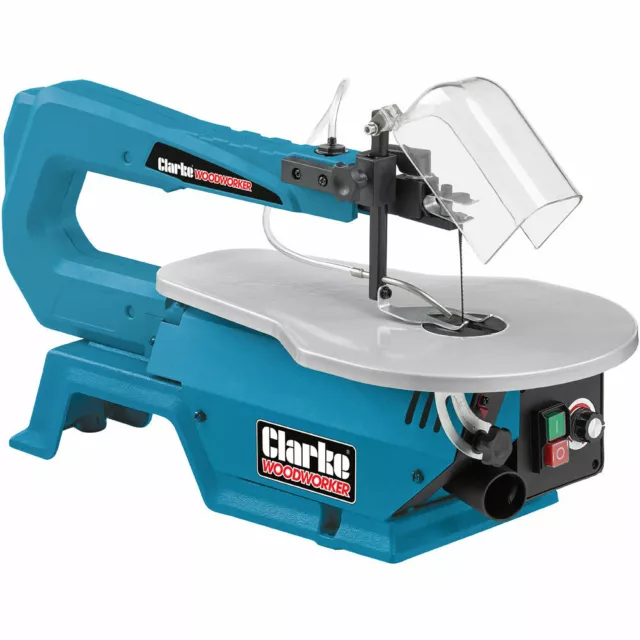 CLARKE 16" SCROLL SAW - CSS400D 230 Volt 120 Watt 400-1600rpm