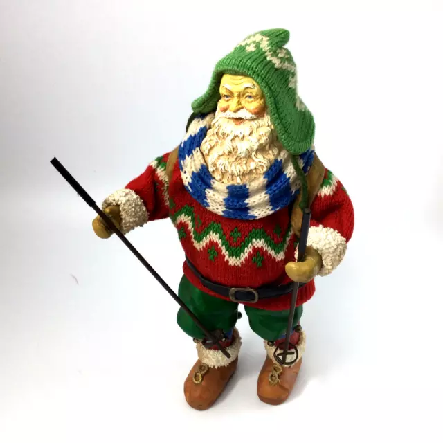 Vintage Possible Dreams Resin Santa Figurine Sculpture 10"