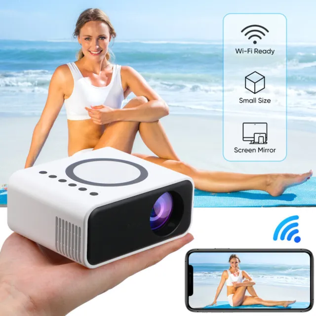 OEM Proyector REAL TV P10 Mini 4K DLP Android 90 WiFi Bluetooth 40