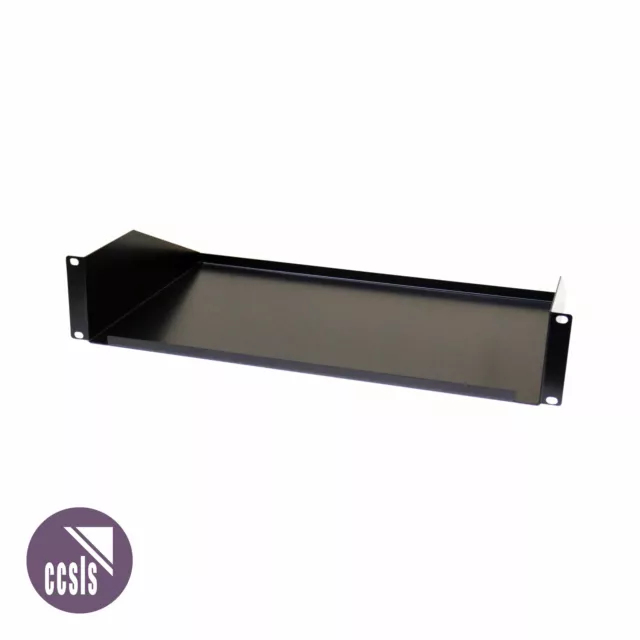 BravoPro APSF2U-300 2RU Rack Shelf 300mm Deep