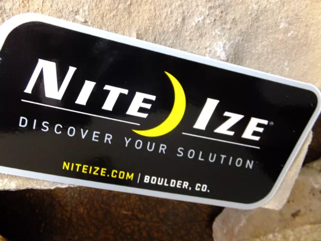 Niteize bike sticker ride MTB decal race bicycle