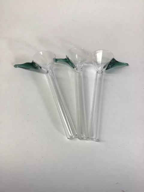 3 pieces - 9mm Glass Replacement Slide 2.25-2.75"  Random Color  EE5