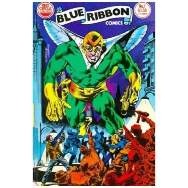 Blue Ribbon Comics (1983 series) #1 in VF minus condition. Red Circle comics [r"