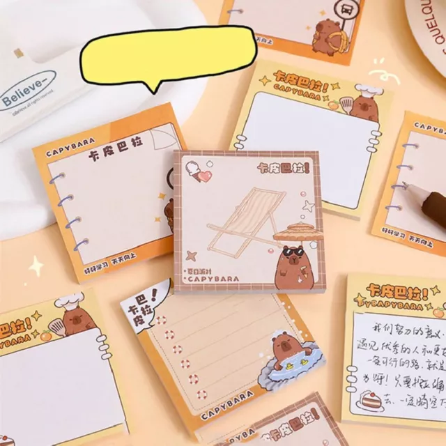 50 pieces Kawaii Cartoon Message Notes Ins Sticky Notes Index bookmarks  Kids