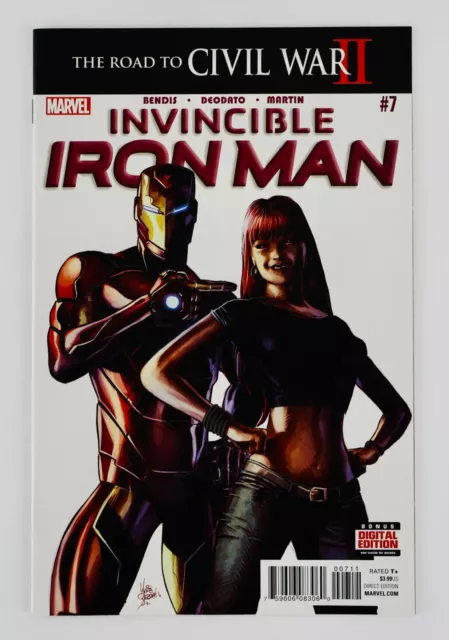 Invincible Iron Man #7 First Riri Williams Ironheart Appearance 1st No Reserve!