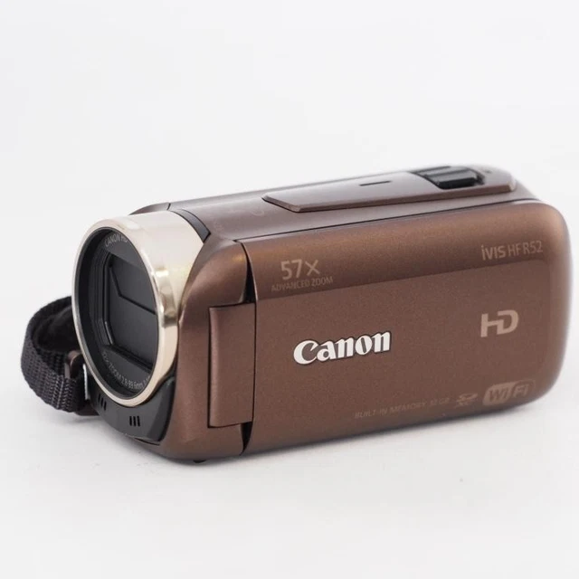 【美品】Canon iVIS HF R52 Amazon | Canon デジタルビデオカメラ iVIS HF R52 ホワイト