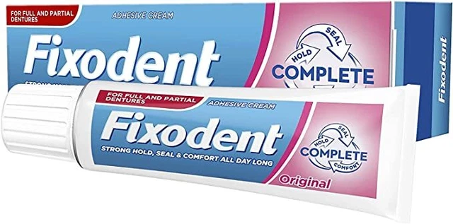 Crema adhesiva Fixodent original, 47 g