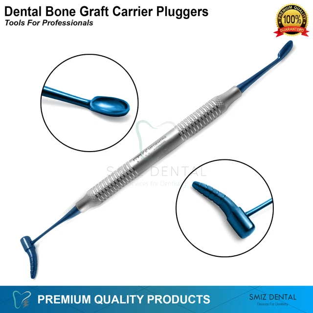 DENTAL SINUS BONE Graft Carrier Bone Graft Pluggers Dental Bone