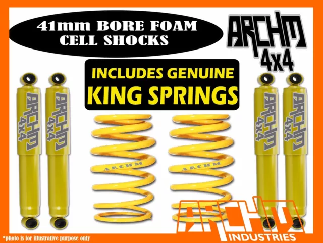 HOLDEN JACKAROO (COIL REAR) 92-ON ARCHM4X4 & COIL SPRING 2INCH 50mm LIFT KIT *NT