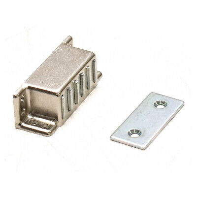 Marquis Marine Boat Magnetic Door Catch 7130024 | 1 3/8 Inch w/ Strike Plate