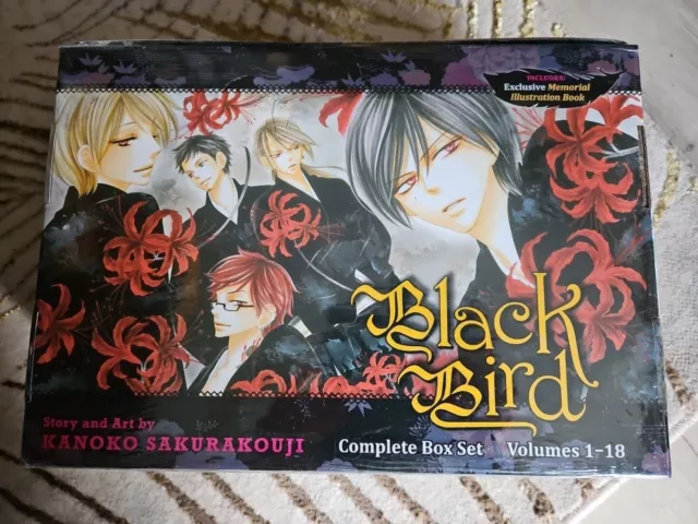 Manga Black Bird von Kanoko Sakurakouji. Komplett im Schuber Band 1-18. Englisch