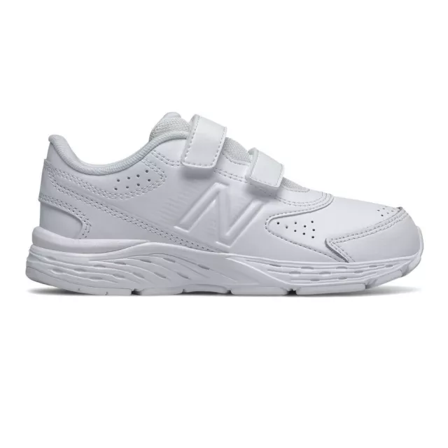 New Balance Boys 680v6 Running Shoes Trainers Sneakers White Sports Breathable