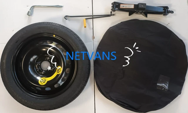 Roue De Secours (galette) 17" Pour Suzuki Vitara 2015 - Avec Cric Et Clé, Neuf, Housse Incluse