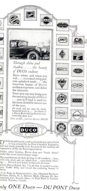 Dupont Duco Automobiles Magazine Ad Print Design Advertising 3