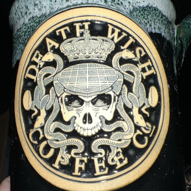 DEATH WISH COFFEE 2017 St Patricks Day Medusa Mug - New / 5000 $49.69 -  PicClick