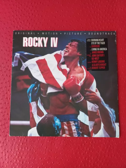 LP ROCKY IV Soundtrack Vinile 12"  1985  Usato Buone condizioni