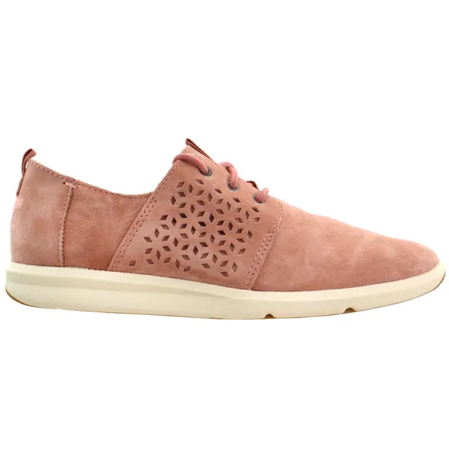 TOMS Del Rey Lace Up  Womens Pink Sneakers Casual Shoes 10011744