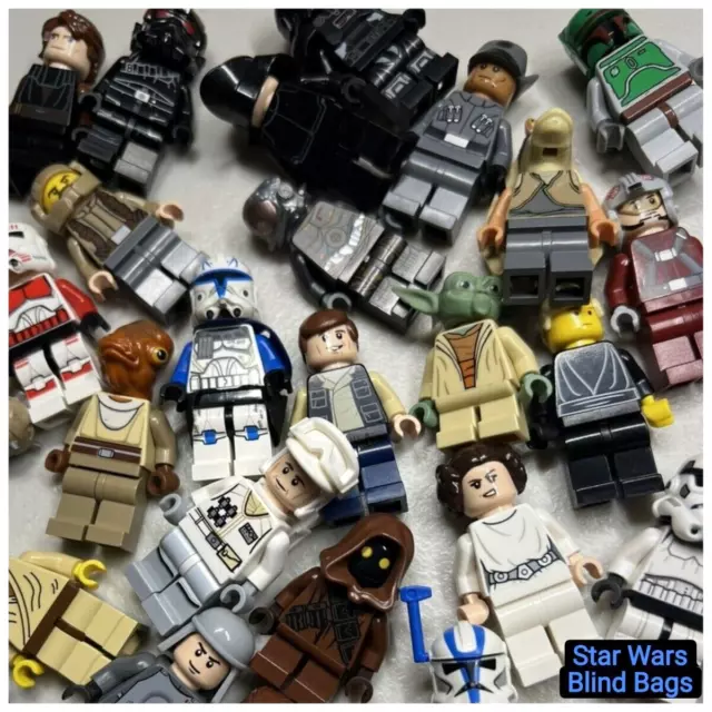 Lego Star Wars Minifigures Lot of 1 Blind Bag Random Mystery Grab Bag Sith Clone