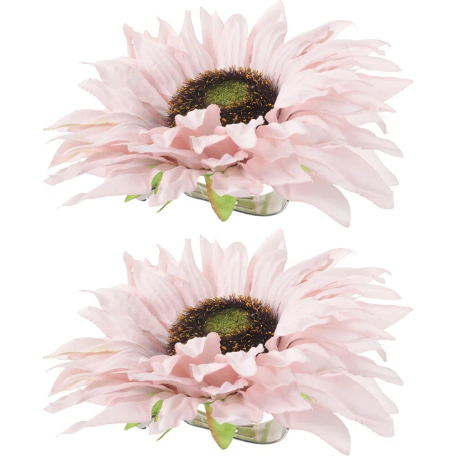 2 Pcs Sunflower Curtain Tie Tiebacks American Country Floral Drapes