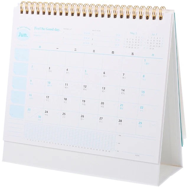 FLIP CALENDAR 2024 Desk Planner 2024 2024 Desk Calendar Ornaments