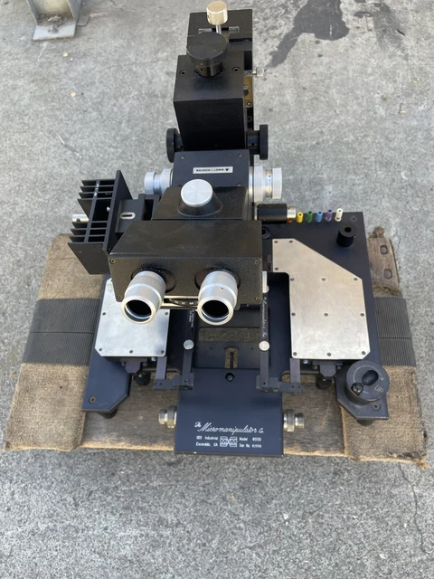 Micromanipulator Co. Model 6000 Prober Wafer Probe Station Micromanipulator Co. Model 6000 Prober Wafer Probe Station