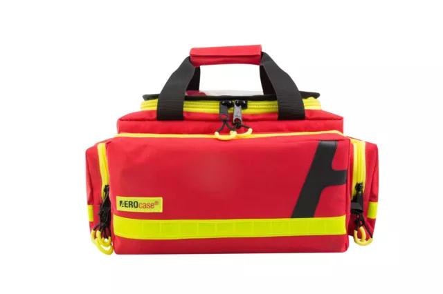 Notfalltasche AEROcase® RBM rot (Feuerwehr Rettungsdienst Arzt Praxis )