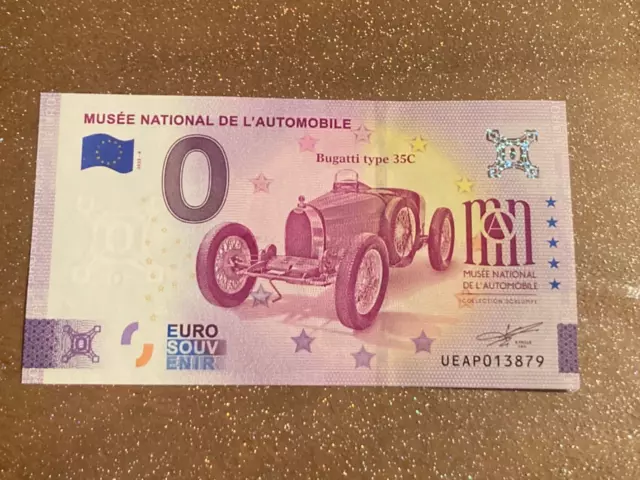 Billet Touristique 0 Euro Zéro Euro Musée National De L’automobile 2023