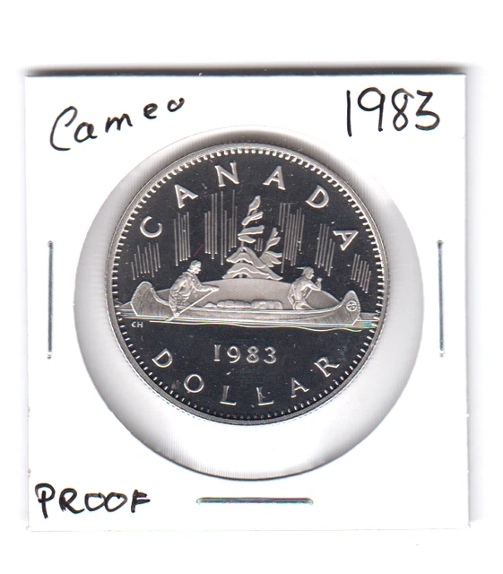 1983   $1.00 DOLLAR  PROOF COIN - -- Heavy Cameo- Item #1380