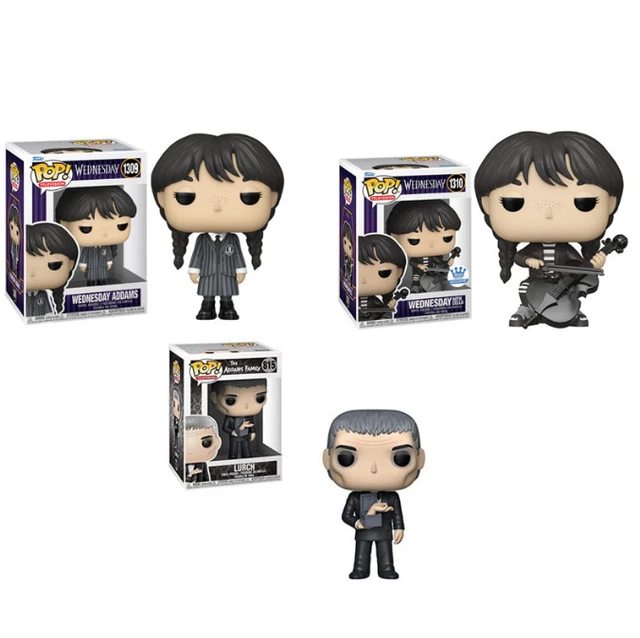 Funko Pop! Models Addams Family Animated Character Wednesday Action Television