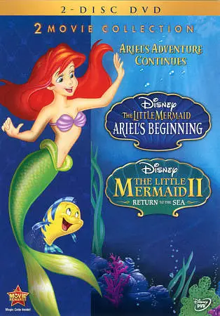 The Little Mermaid II and Ariel's Beginning 2-Movie Collection [2-Disc DVD] Good