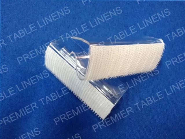 50 TABLE SKIRT CLIPS | FITS TABLE 3/4" TO 1" THICK,  USA Made