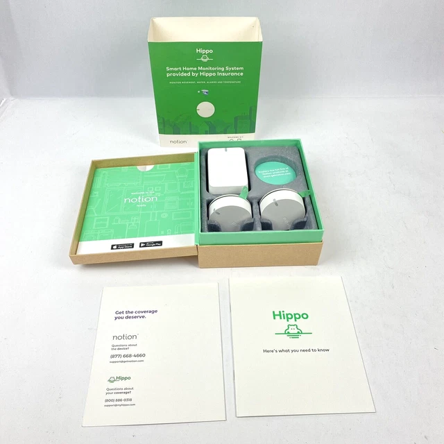 NOTION SMART HOME Monitoring System (2 sensors and 1 bridge)