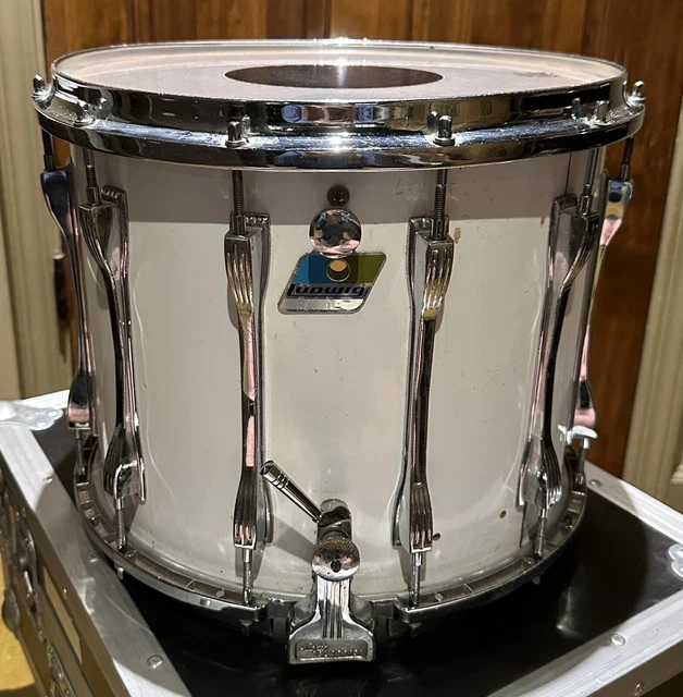 VINTAGE 1979 LUDWIG Classic 14X12" Marching Snare Drum Heavy DieCast