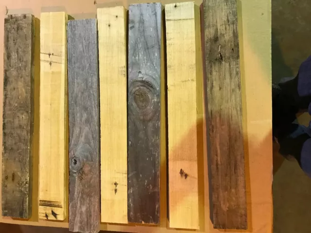 Reclaimed pallet wood, for furniture building, crafts, accent walls.