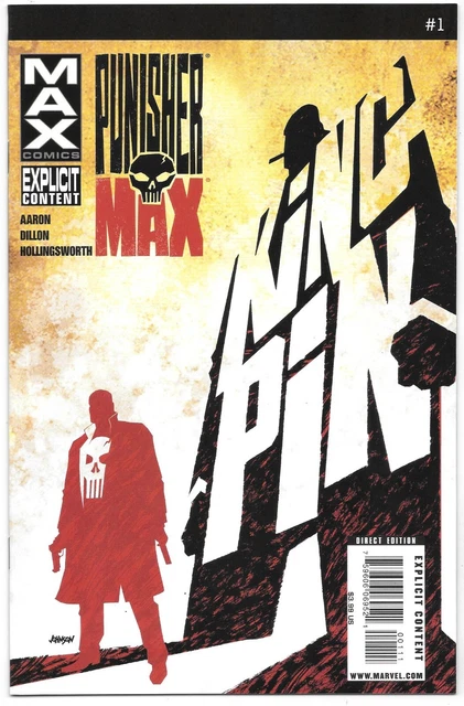 Punisher Max #1 & #2 NM-/NM 2010 Marvel Comics Jason Aaron Kingpin Dillon MCU 2
