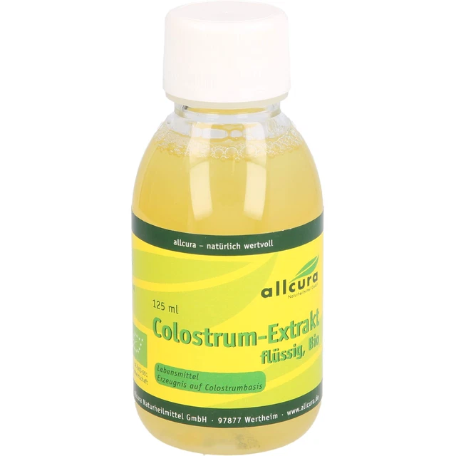 allcura Colostrum-Extrakt flüssig, Bio, 125 ml Lösung 321566