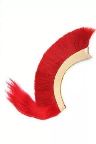 RED Tail like Natural Horse Hair Wood Plume For ROMAN HELMET CREST BRUSH